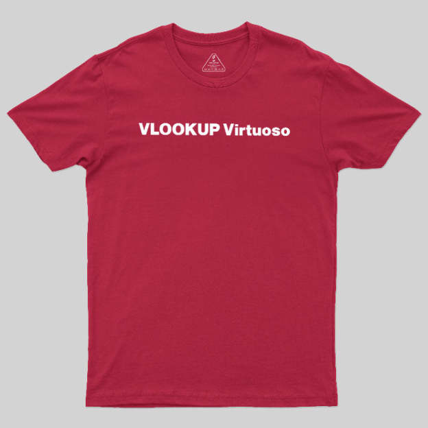VLOOKUP Virtuoso Geek T-Shirt