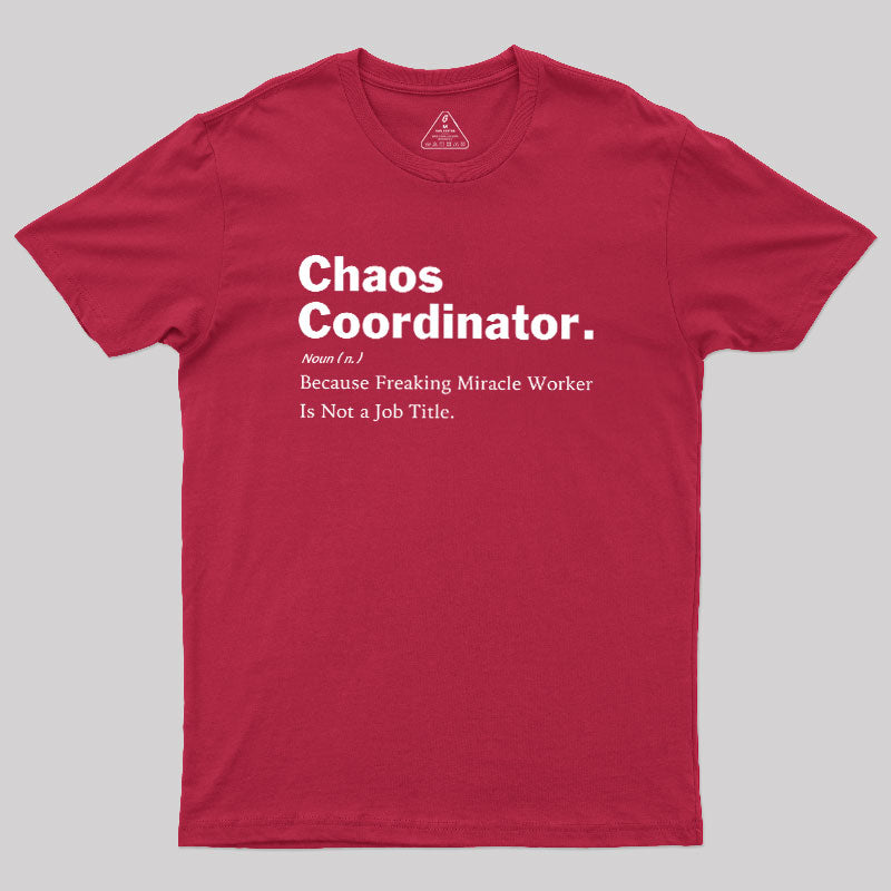 ChaosCraft Geek T-Shirt