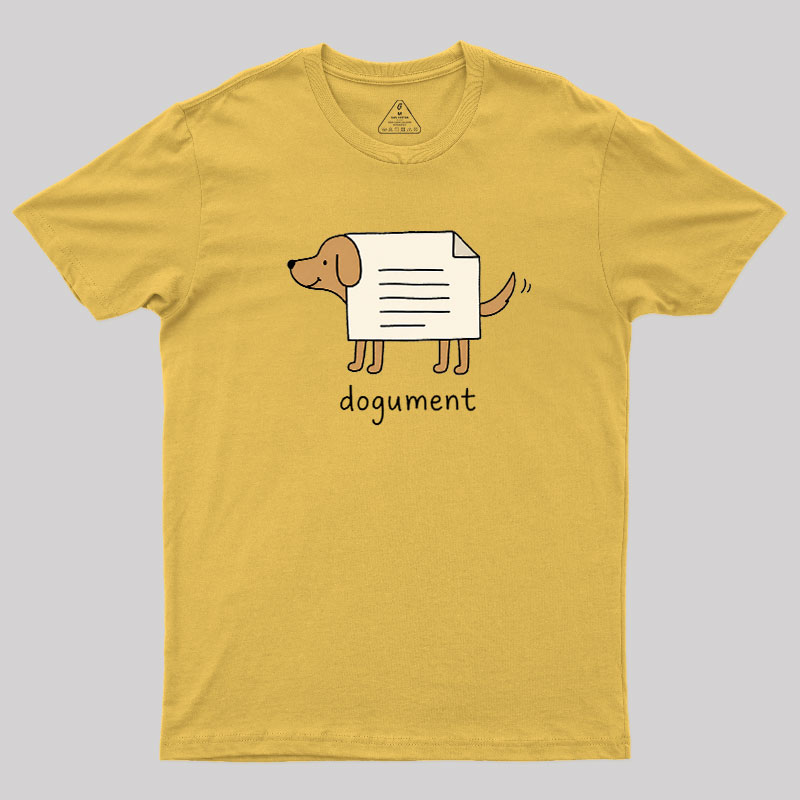 Dogument Geek T-Shirt