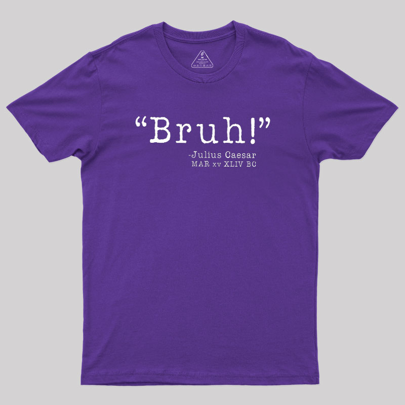 Bruh! Funny Geek T-Shirt