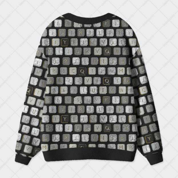 Keyed In Geek Ugly Cardigan Sweaters 