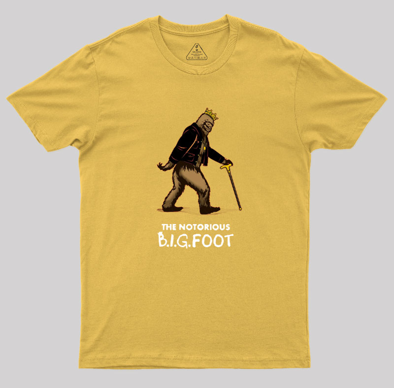 The Notorious B.I.G.Foot Geek T-Shirt