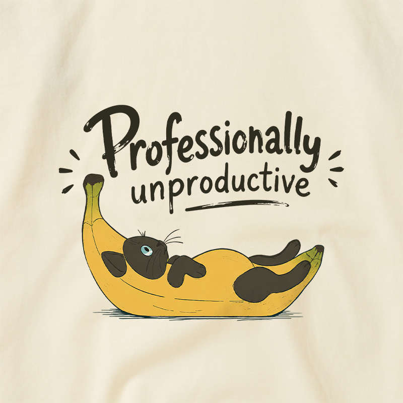 Professionally unproductive Geek Retro Raglan T-Shirt