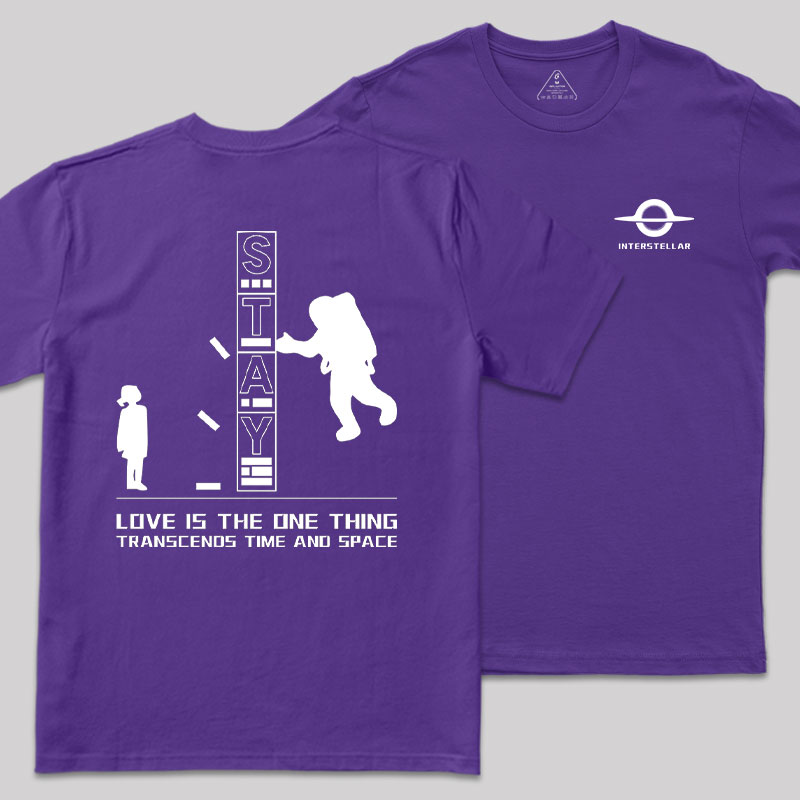 Stay Time and Space Geek T-Shirt