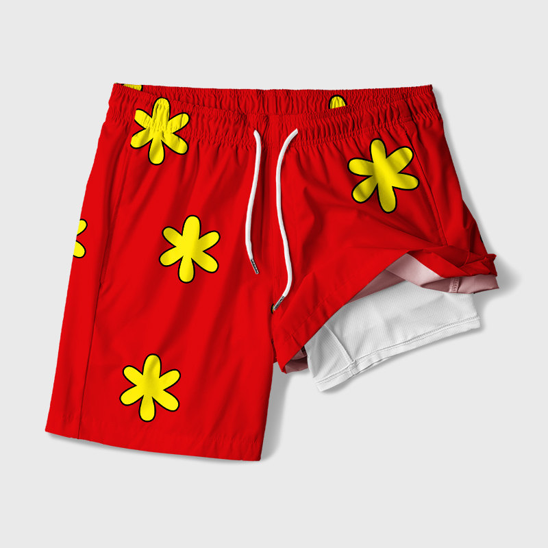 Family Guy Glenn Geek Hawaiian Swim Trunks