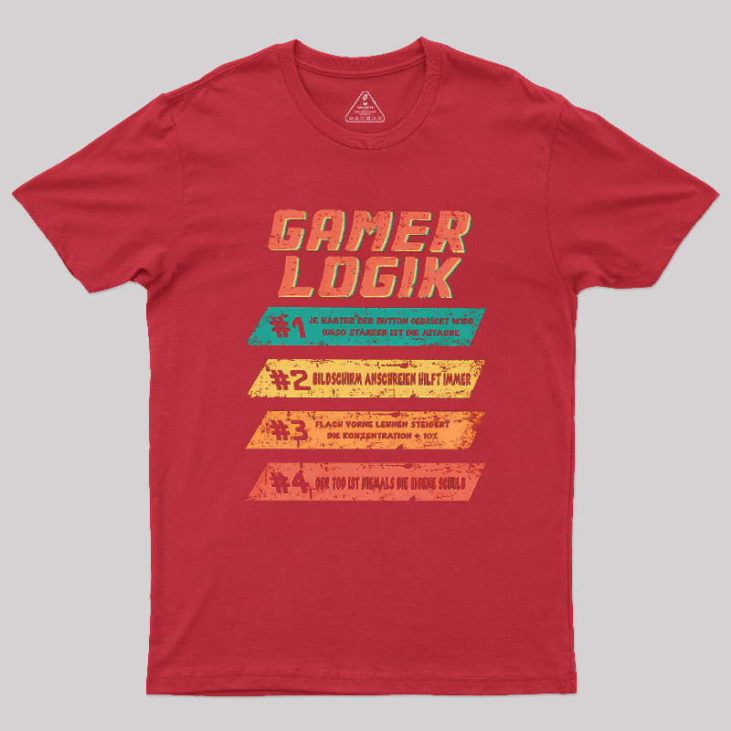 Gamer Logik Geek T-Shirt