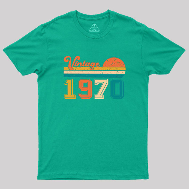 Vintage 1970 Geek T-Shirt