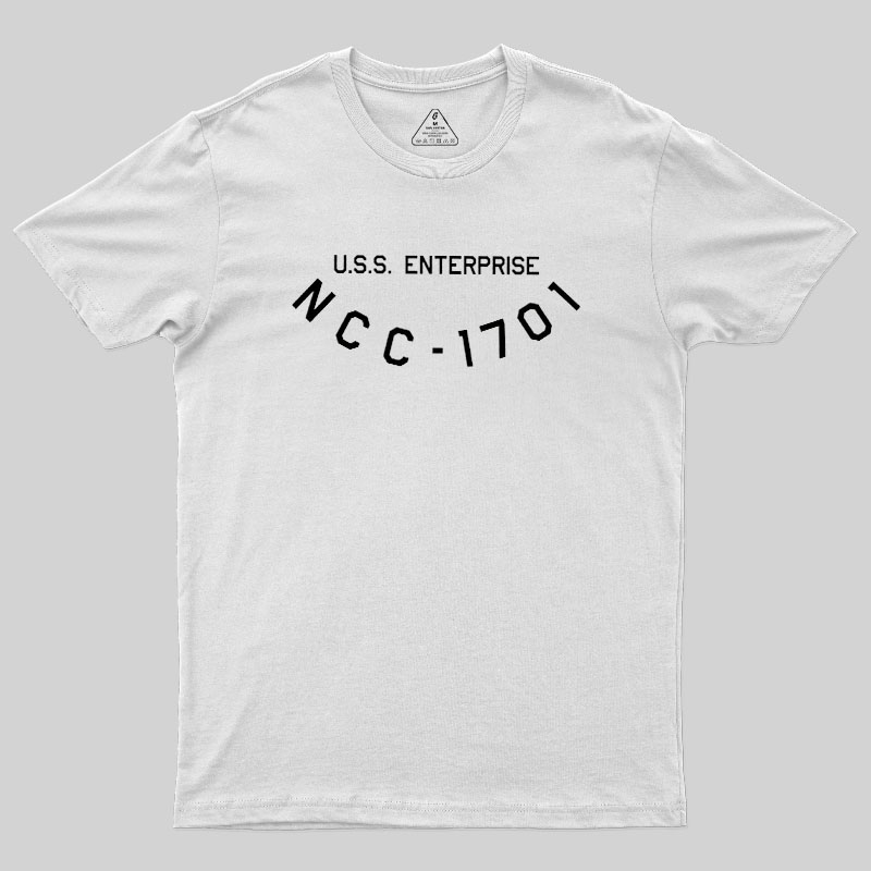 Ship Registry USS Enterprise Geek T-Shirt