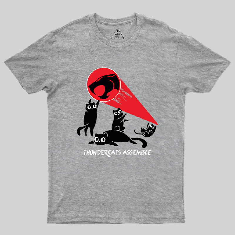 Cats Assemble Geek T-Shirt