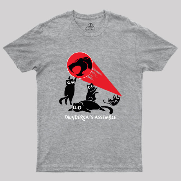 Cats Assemble Geek T-Shirt