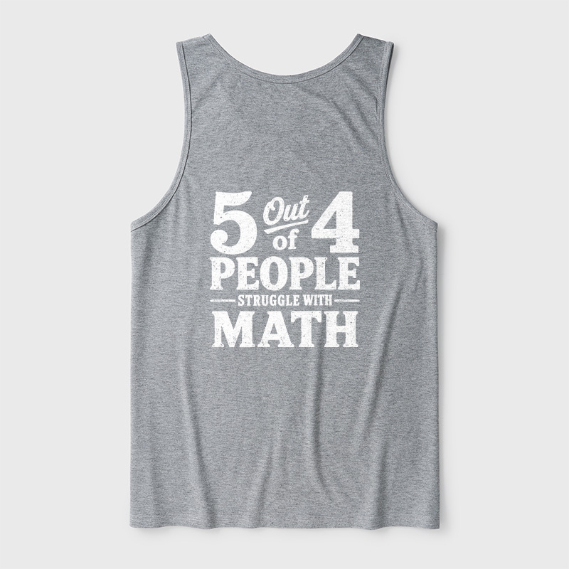 Struggle With Math Ultra Soft Heather Tank