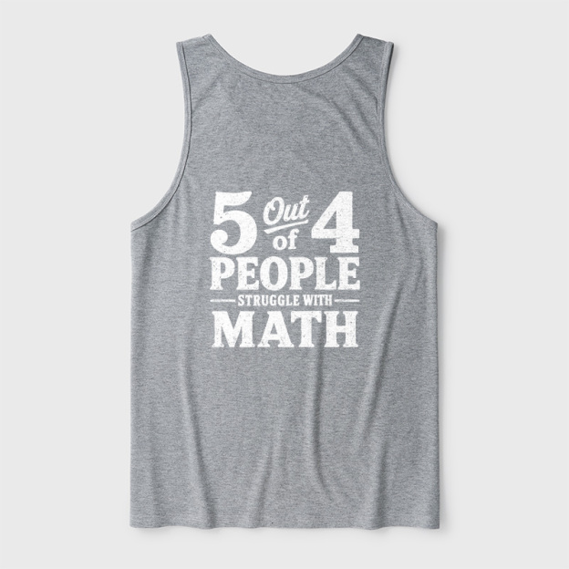 Struggle With Math Ultra Soft Heather Tank