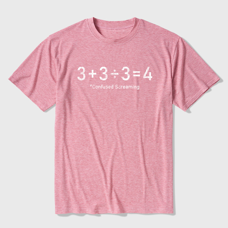 Confused Screaming Ultra Soft Heather Tee