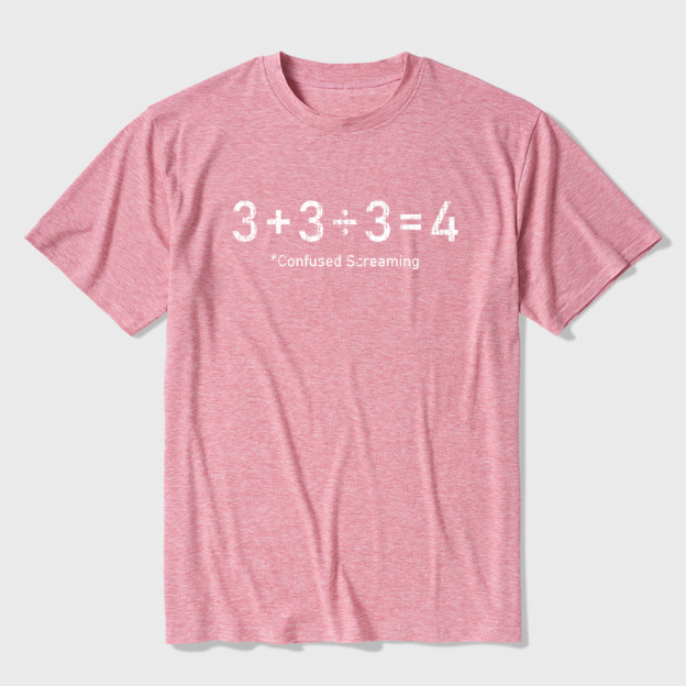 Confused Screaming Ultra Soft Heather Tee