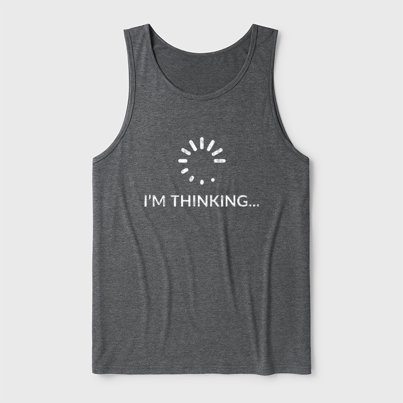 I'm Thinking Ultra Soft Heather Tank