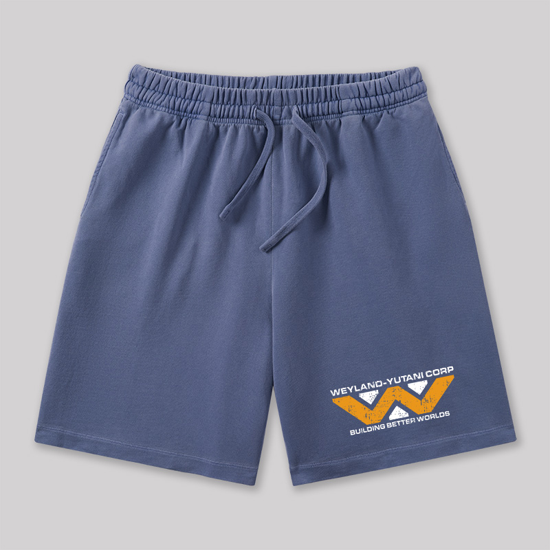 Weyland Yutani Corp Geeky Washed Shorts