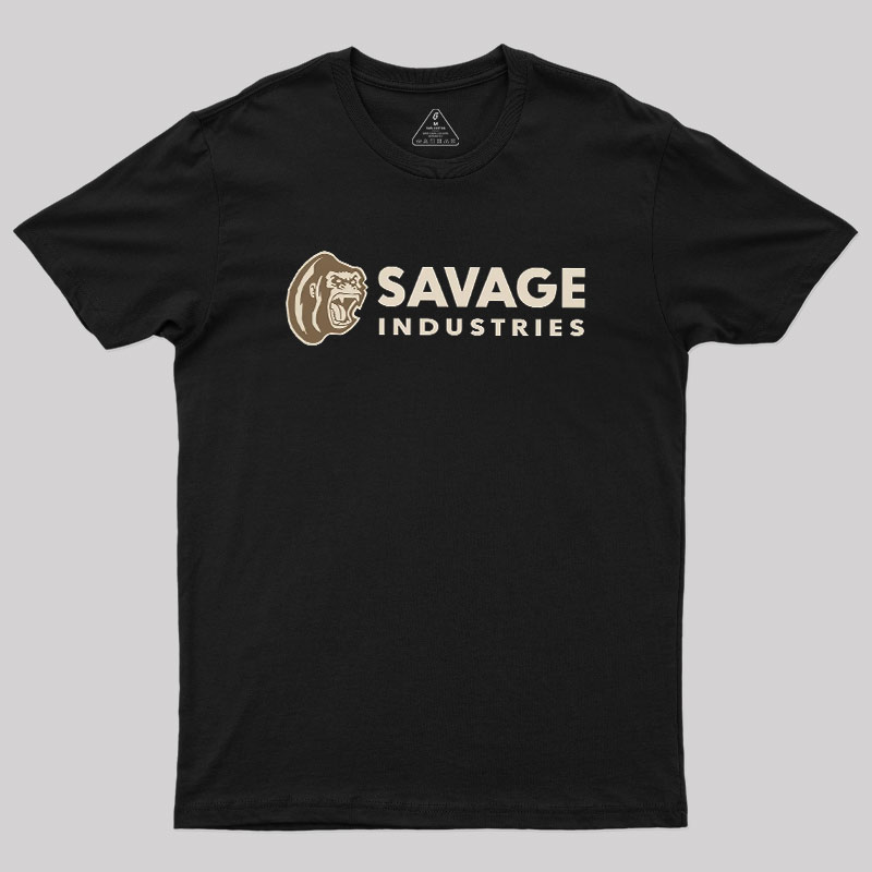 Tactical Savage Industrial Geek T-Shirt