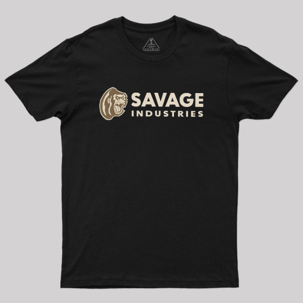 Tactical Savage Industrial Geek T-Shirt