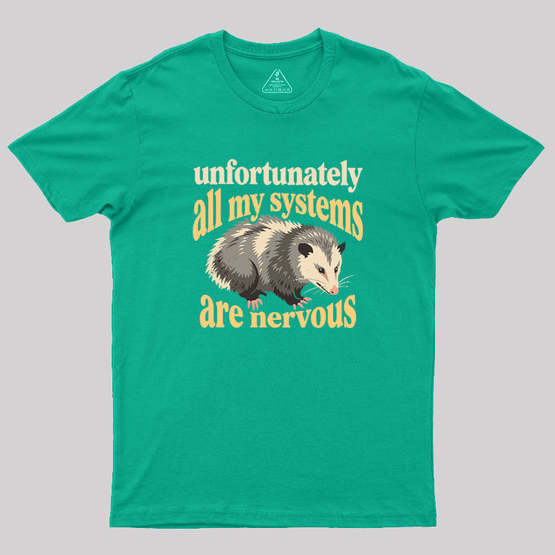 System Error Anxiety Geek T-Shirt