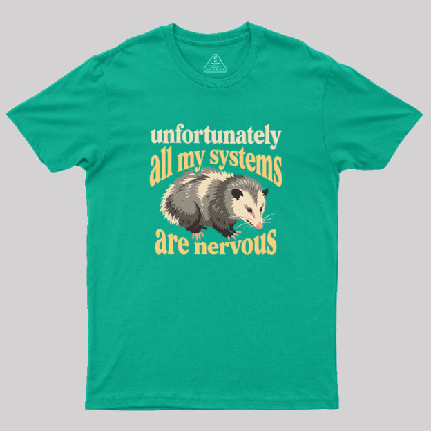 System Error Anxiety Geek T-Shirt