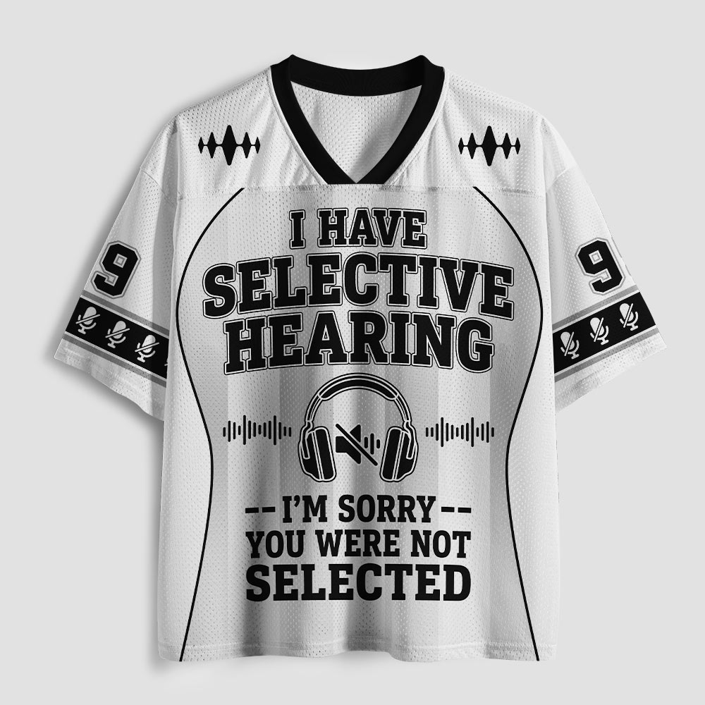 Selective Hearing Geek Mesh Jersey