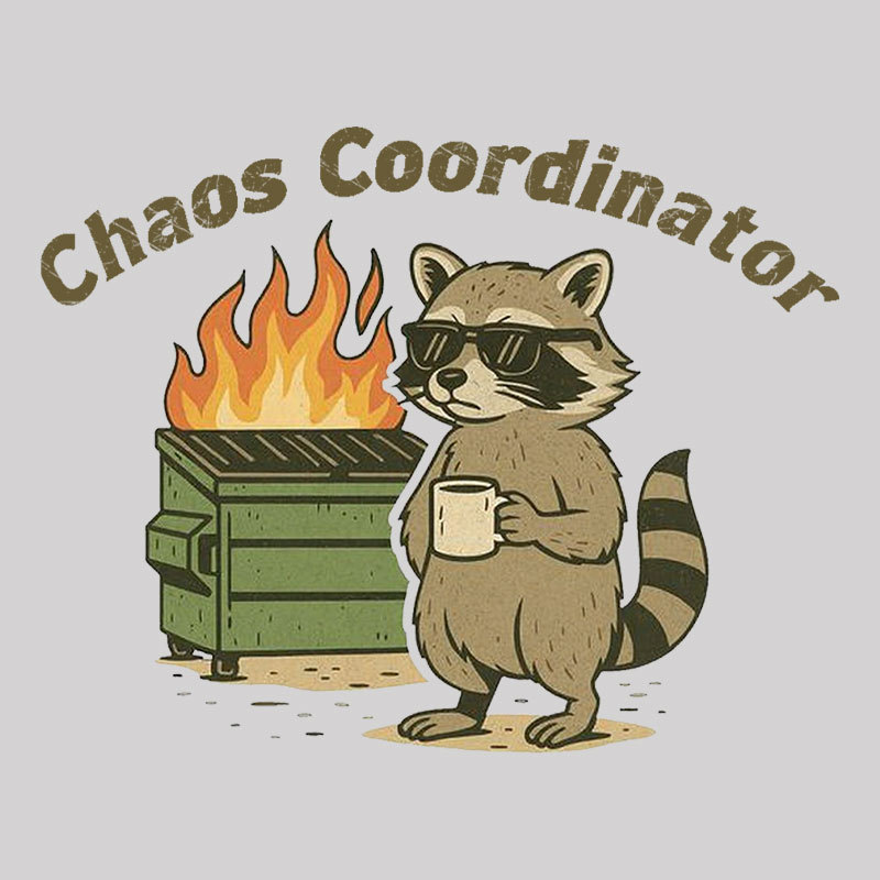 Chaos Coordinator Humour Geek T-Shirt