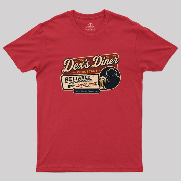 The Four-Armed Chef's Galactic Diner Geek T-Shirt