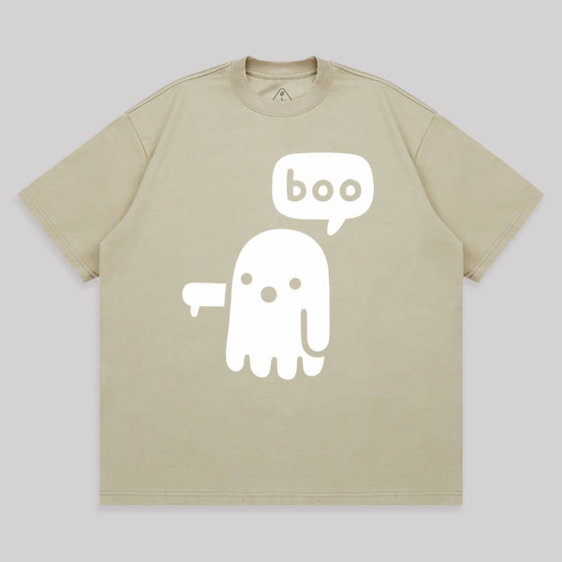 Ghost Of Disapproval Unisex Oversized T-shirt
