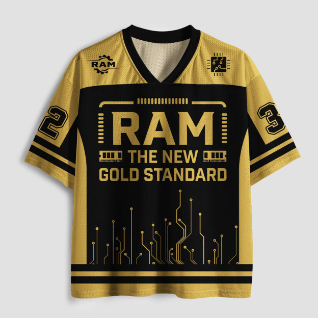 Ram The New Gold Standard Geek Mesh Jersey