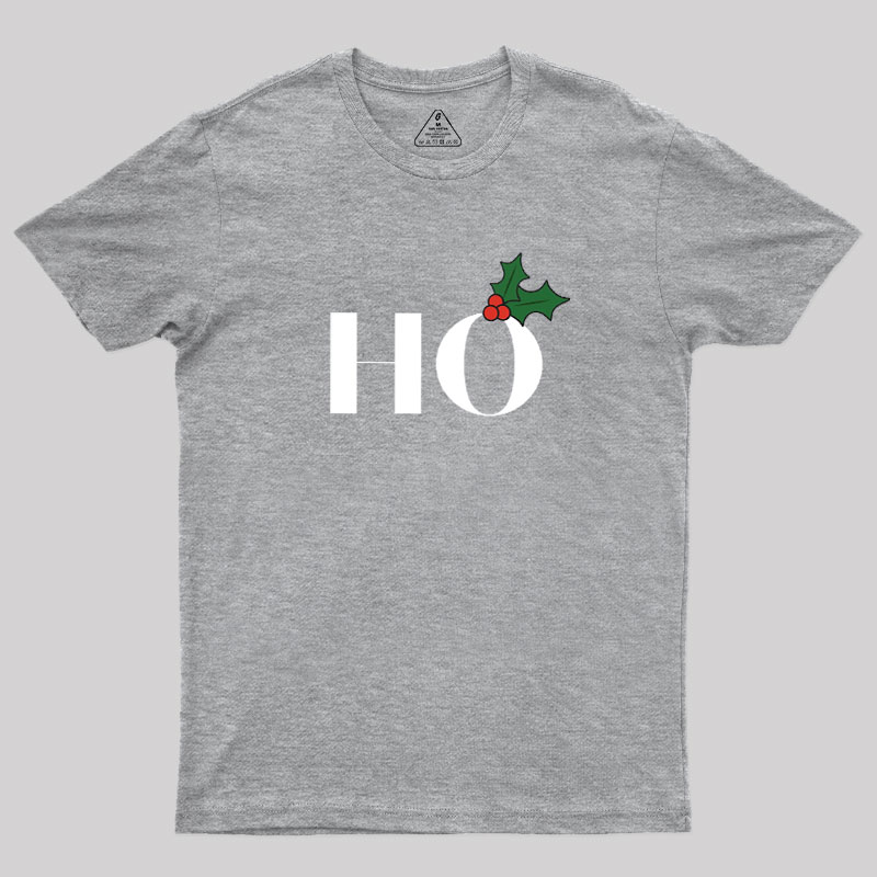 Christmas Ho Holly Classic Geek T-Shirt