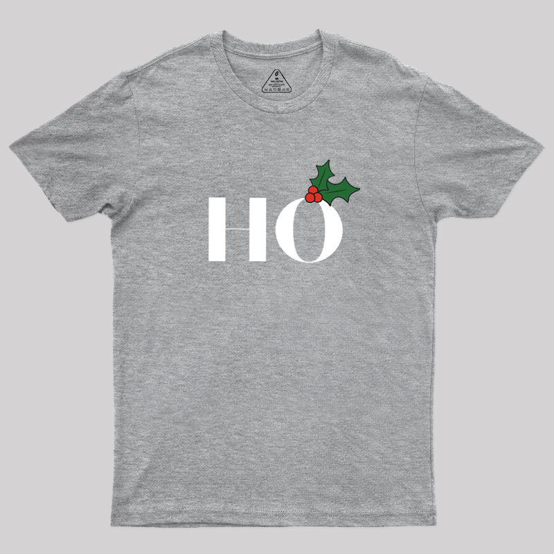 Christmas Ho Holly Classic Geek T-Shirt