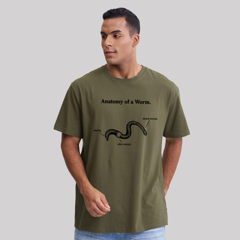 Anatomy Of A Worm Geek T-Shirt