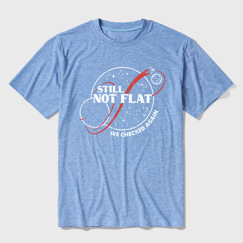 Still Not Flat Ultra Soft Heather Tee