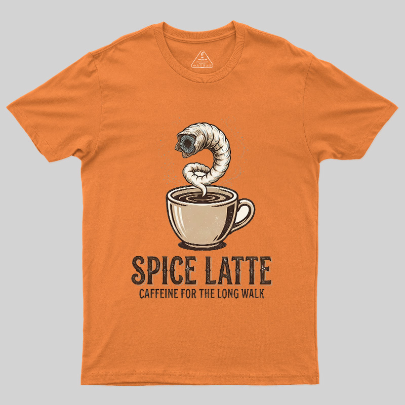 Caffeine For The Long Walk Geek T-Shirt Geek T-Shirt