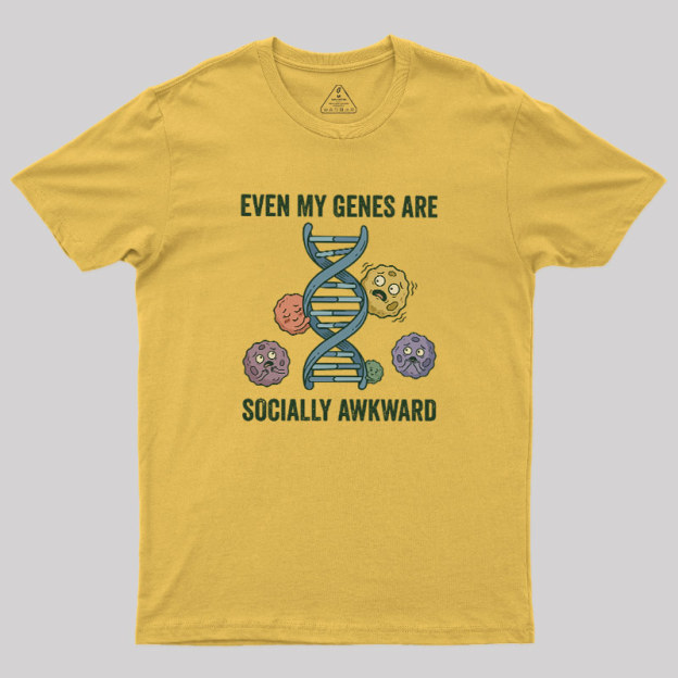 Genetic Introvert Geek T-Shirt