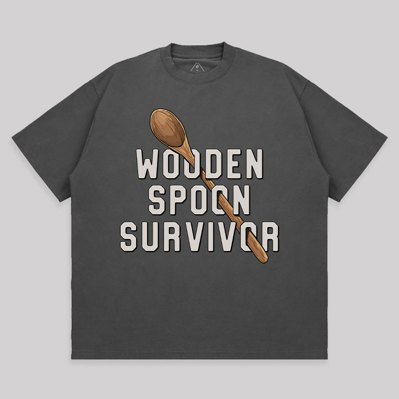 Wooden Spoon Survivor Unisex Oversized T-shirt