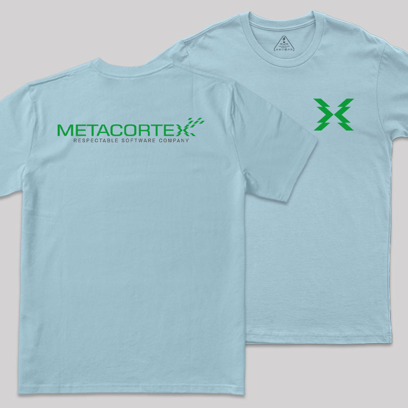 Metacortex Future Front and Back Printed Geek T-Shirt