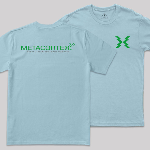 Metacortex Future Front and Back Printed Geek T-Shirt