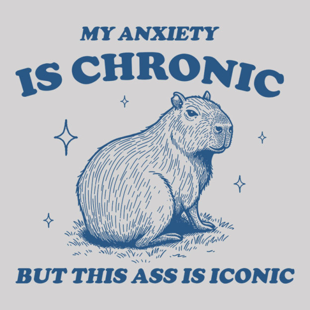 My Anxiety Is Chronic Geek T-Shirt