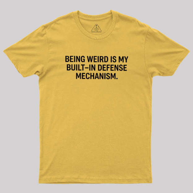 Built?In Weirdness Geek T-Shirt