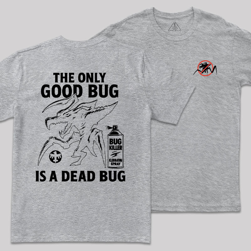 A Dead Bug Front and Back Printed Geek T-Shirt