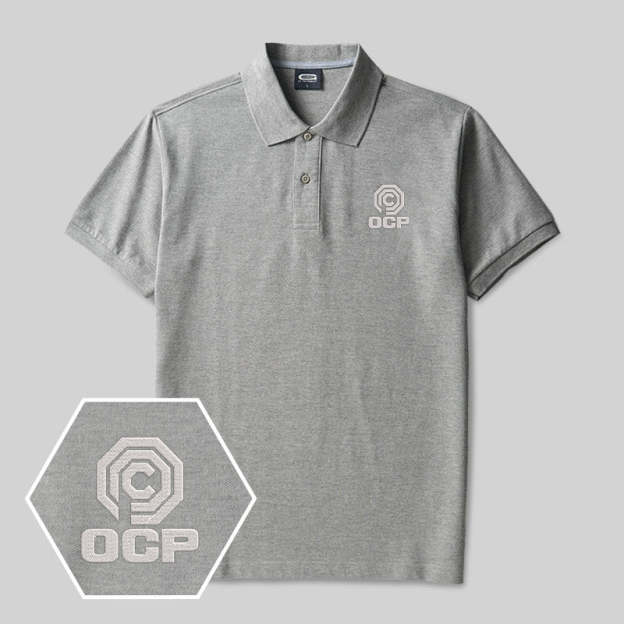 OCP Geek Embroidered Polo Shirts