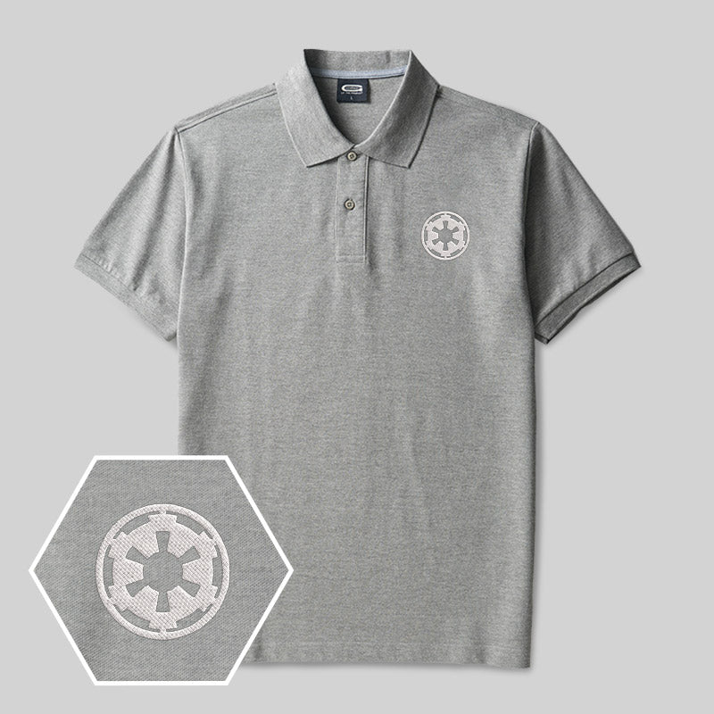 Wheel Smart Controller Geek Embroidered Polo Shirts