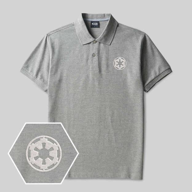 Wheel Smart Controller Geek Embroidered Polo Shirts