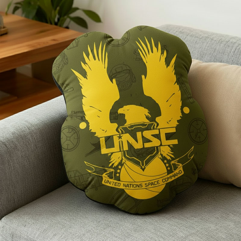 Vintage Halo Geek Pillow
