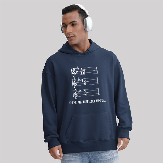 These Are Difficult Times Humour Geek Hoodie