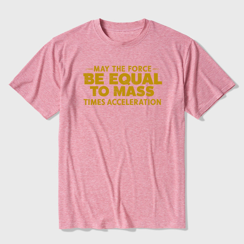 May the Force Ultra Soft Heather Tee