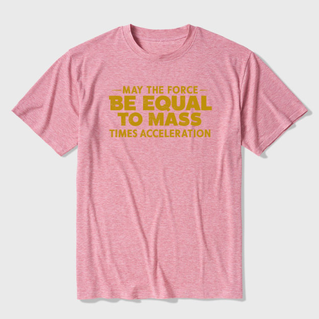 May the Force Ultra Soft Heather Tee