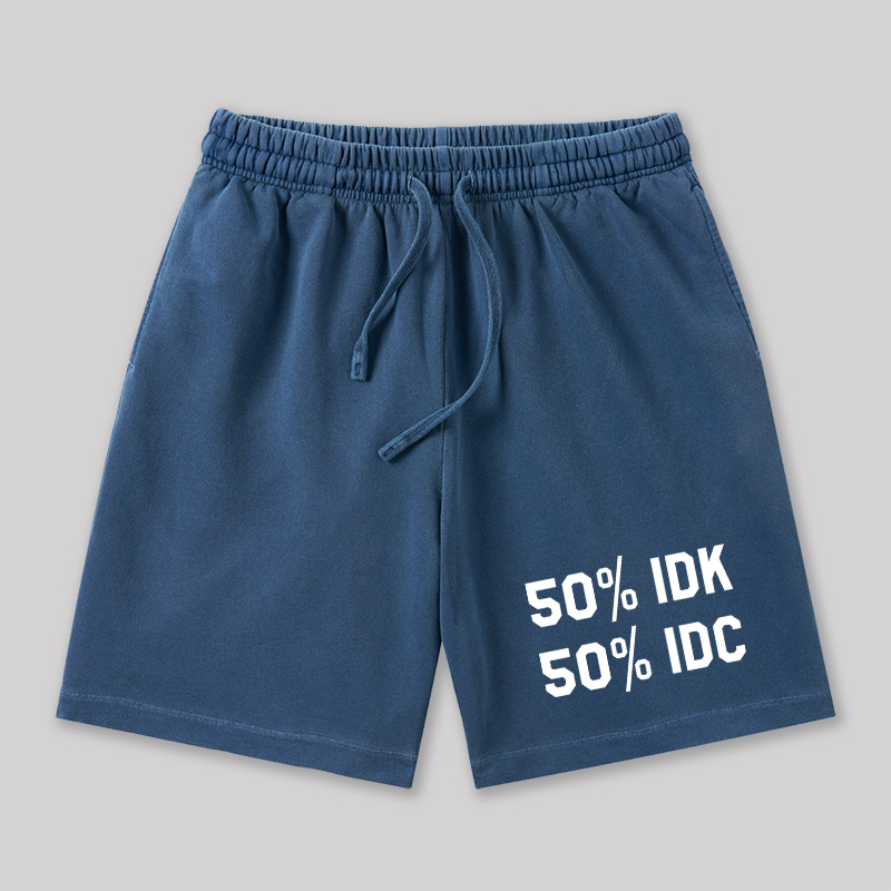 50%IDC Geeky Washed Shorts