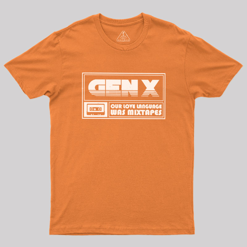 Gen X Cassette Lover Geek T-Shirt